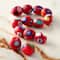 Red Millefiori Oval Beads by Bead Landing®